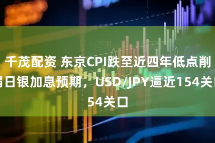 千茂配资 东京CPI跌至近四年低点削弱日银加息预期，USD/JPY逼近154关口